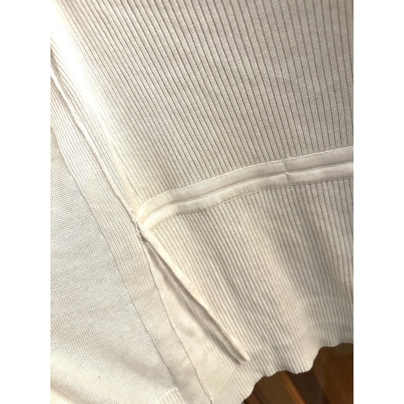 Lululemon Peace Of Mind Cardigan in Heathered White, Sz 4 Hooded, MSRP $138 - Picture 8 of 9